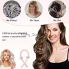 Hair Curlers Straighteners Heatless Hair Curlers Curling Iron Headband Lazy Curler Non-electric Curl Wand Make Curly Hair Care and Styling Tools HKD230918