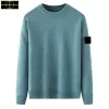 maglioni Mens Designer Felpe con cappuccio Felpa in maglia girocollo Manica lunga Pullover con cappuccio Coppia Abbigliamento Autunno e primavera Warm Stones Island Tech Fleece i77X #