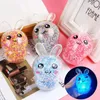 Luminescencja pianka koszyka wielkanocna zarysowania kulki stresowe Zabawki ściskanie piłki wypełnione koralikami wodnymi Stress Relief Fidget Toys Easter Party Favor Difts dla dzieci dziewczyny