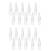 Storage Bottles 20Piece Nasal Spray Bottle Clear Small Empty Nose Reusable Fine Mist Sprayers For Travel 10ML