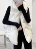 Women's Vests White Duck Down Puffer Vest Women Casual Sleeveless Jacket 2023 Winter Short Bodywarm Waistcoat