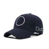 Бейсбольные кепки Бейсбольные кепки для спорта на открытом воздухе F1 Racing Team Hat бейсболка, подходящая для Mercedes Хлопковая вышивка Snapback Унисекс бизнес-подарок L23241A