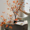 장식용 꽃 90cm 인공 가을 잎 줄기 테이블 장식 가을 가짜 잎 홈 웨딩 연회 사무실 장식 popogry