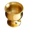 Ciotole in ottone Tazza da tè Sala Porta vintage Tempio Offerte Sacro retrò Bicchieri Culto