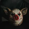 Kostymtillbehör parti masker ny ankomst clown gris latex mask roliga djur masker skräck halloween hjälm cosplay kostym maskerad rekvisita hkd230801 l230918