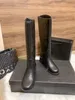 Botas de designer mulheres sobre o joelho botas de inverno zíper rendas sapatos originais senhoras meninas sexy bota alta preto branco 12 estilos 2023 moda sapatos de marca de luxo