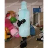 Halloween Blue Bottle Mascot Costume High quality Cartoon Character Outfits Christmas Carnival Dress suits Adults Size Birthday Party Outdoor Outfit