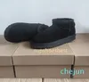 Womens Classic Ultra Mini Platte Slipper Warme Winter Snowboots Bont Platform Dames Schoenen Korte Enkel Designer Booties