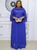 Vestidos casuales 2023 Otoño encaje gasa elegante mujeres boda fiesta vestido de noche Dubai africano musulmán Abayas fiesta cumpleaños vestido largo