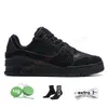 2024 Women Mens Virgil Designer trainers Platform Casual Shoes Calf Leather Denim Abloh Black White Pink Green Blue Fashion Luxury Plate-forme Run Sneakers Size 36-45