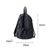 Backpack Hylhexyr Nylon Cloth Backpack For Women Lightweight Knapsack Fashion Travel Schoolbag With Zipper 230918