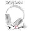 Earphone Accessories Soft Anti-Scratch Transparent Cover For AirPods Max Silicone Wireless Shockproof Headphone Case Protective Sleeve Protector 230918