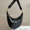 Designerskie torby luna torby hamakowe błyszcząca skórzana torebka moda torba crossbody torebka pod pachami