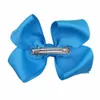 Elastici per capelli 40/50/60 pezzi in coppia 4,5 pollici Kid Girls Large Ribbon Fiocchi per capelli Clip Accessori per bambini Accessori per capelli per ragazze 230918