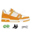 10A2024 Donna Uomo Virgil Designer scarpe da ginnastica Piattaforma Scarpe casual Pelle di vitello Denim Abloh Nero Bianco Rosa Verde Blu Moda Lusso Plateforme Run Sneakers Taglia 3