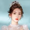 ヘッドピースDiadem Girls Quinceanera Party Tiaras Crystal Bridal Rhinestone Crown Hair Ornament Hairband Wedding Accessories268J