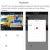Campainhas Tuya 1080P FHD Alexa Google Live View H.265 IP Áudio Vídeo Campainha 12V DC 48V POE com fio desbloqueio câmera de campainha de porta com 140 HKD230918