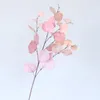 Decorative Flowers Simulated Autumn Plant Apple Leaf Leaves Wedding Home Decoration Long Branch Silk Flower DIY Wall