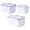 Kitchen Storage Refrigerator Fruit Cases Multi-function Food Container Containers For Fridge Produce Saver