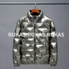 Bright Down Jacket Fashion Men's Short 2023 New Korean Version Stand Collar Wash Light Simple Leisure Thicked White Duck Do224G