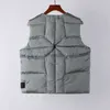 Herenvesten Topstoney-vesten van topmerken Klassieke trendy geborduurde badge van dons 22-23 Nylon Metalen vest en veelzijdig donsvest voor heren en dames HKD230918