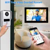 Sonnettes sans fil Wifi système de sonnette vidéo 1080P vidéo interphone porte caméra vidéo interphone Kits pour maison Villa appartement HKD230918