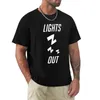 Men's Polos Ana - Lights Out T-Shirt Tees Aesthetic Clothing Heavyweight T Shirts For Men