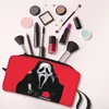 Cosmetic Bags Scream Ghost Killer Bag Women Capacity Halloween Horror Film Makeup Case Beauty Storage Toiletry Dopp Kit Box