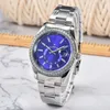 Męskie luksusowe projektant zegarek biznesowy automatyczny ruch mechaniczny Diamentowy Zegarek 41 mm36mm Pasek ze stali nierdzewnej Wodoodporny szepsko Sapphire Glass L5001