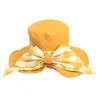 Accessoires de cheveux Chapeaux à large bord Femmes Printemps Summer Sun Bow Décoration Casquettes de plage Mode Design de luxe Protection UV pour femmes Drop DHFRL