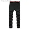 Jeans masculinos homens rasgados jeans branco vermelho preto estiramento slim fit primavera outono calças jeans angustiado hip hop streetwear biker jeans calças x0621 l230918