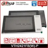 Sonnettes dahua vth2421fwp vth2421fbp 7 pouces tft écran tactile moniteur intérieur poe intégré 8 go carte sd fonctionne avec vto2111dps2 sonnette hkd230918