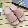 Sandal slipper women slide Internet celebrity burst solid color flat heels leisure thickened outside wear stepping on poop feeling increased 5 cm cake slippers 08