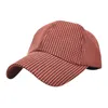 Ball Caps Plaid Embroidery Baseball Female Korean Version Outdoor Travel Warm Hats Shade Snapback Hat Uv Protection Sun