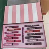 Lip Gloss Makeup Set Matte 15 different color liquid Lip gloss lipstick with gift bag