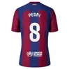 23 24 LEWANDOWSKI PEDRI GAVI S Soccer Jerseys Ogan ANSU FATI F. DE JONG ARAUJO TER STEGEN 2023 2024 Barca Camiseta De Futbol Maillot de football