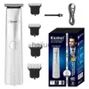 Electric Shavers Kemei Beard Hair Trimmer For Men Electric Hair Clipper Rechargeable Edge Hair Cutting Machine Powerful Haircut Body Trimmer x0918