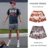 Shorts masculinos Unshackled Série Animal Secagem Rápida Calças de Basquete Vaca Leopardo Americano Mesmo Verão Respirável