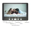 Sonnettes SmartYIBA Tuya WIFI système d'interphone vidéo 1080P HD caméra IP 7 "filaire WIFI sonnette application intelligente travail à distance avec Google Home Alexa HKD230918