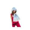 Новая большая сумка ярких цветов, шляпа-ведро с искусственным мехом, пляжный кашемировый костюм для девочек, костюм в стиле панк y2k, великолепный стиль 230918