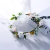 Headpieces Bridal Headdress Floral Wreath And Embellishment Headband