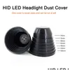 Other Exterior Accessories Led Headlight Er Sealing Dust Cap Rubber Waterproof Dustproof Car Headlamp Caps 70Mm 75Mm 80Mm 85Mm 90Mm Dr Dhevh