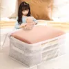 Storage Bags Cloth Quilt Bag Duvet Cover Under Bed Printed Nordic Blanket Organizer Clothes In Cabinets