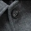 Mélange de laine féminine Mélanges épaissis pour la tlémeuse à toison doublée Blend Trench-coat 2022 Winter Slim Fit Peacoat Reprow Collar Classic Peoatl230918
