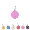 Hond Tag Leuke Aangepaste Creatieve Kat Kraag Anti-verloren Huisdier Naam Plaat Metalen Hanger Sleutelhanger Accessoires