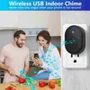 Deurbellen Smart Home T6 Draadloze WiFi Video Deurbel Camera Digitale Buitendeurbel Intercom HD Nachtzicht Beveiliging Aiwit HKD230918