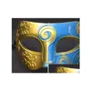 Party Masks Women Men Mask Carving Flower Mardi Gras Masquerade Halloween Cosplay Dress Ball Performance Half Face Mens Christmas Gift Dhbl9