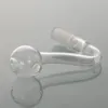 3PCS/Großhandel Transparent 14mm und 10mm Glas Rauchen Bubbler Schüssel/Glas Öl Brenner