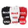 Sports Gloves 5 Colors Thick Boxing Gloves MMA Gloves Half finger Sanda Taekwondo Fight MMA Sandbag Gloves Professional TKD Training Equipment 230918