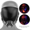 Skidglasögon Cyberpunk Commander Mask Tactical Paintball Airsoft Outdoor Ski Anti-Fog Goggles Halloween Music Festival Sci-Fi Cosplay Mask 230918